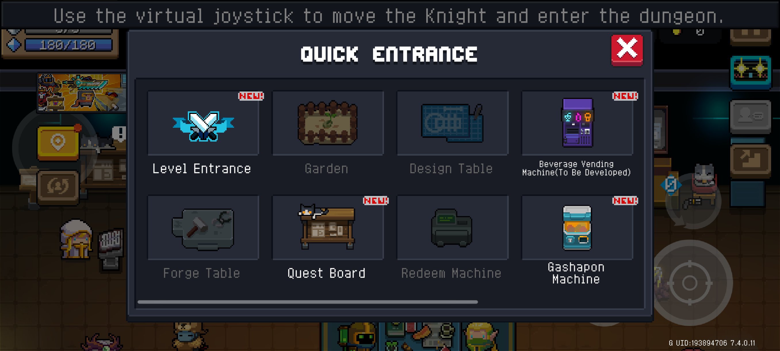 Soul Knight — магазин и предметы